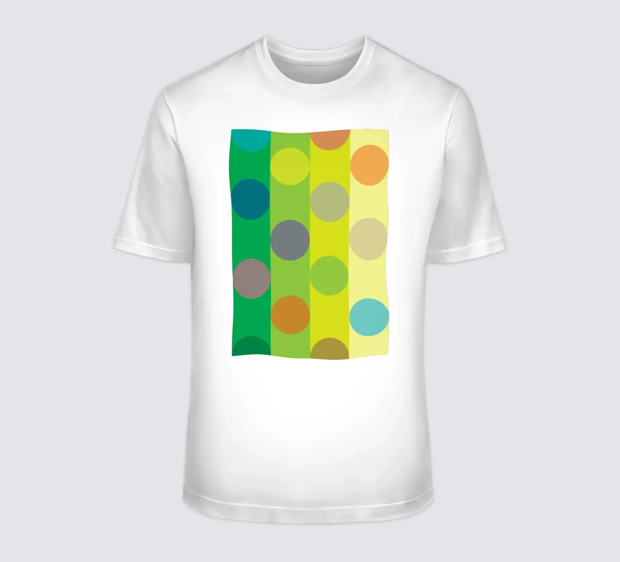 cerchio puzzle riga t-shirt da xandrax