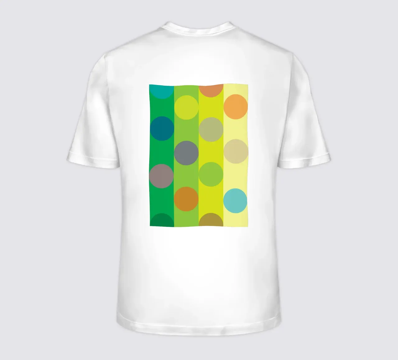 cerchio puzzle riga t-shirt da xandrax