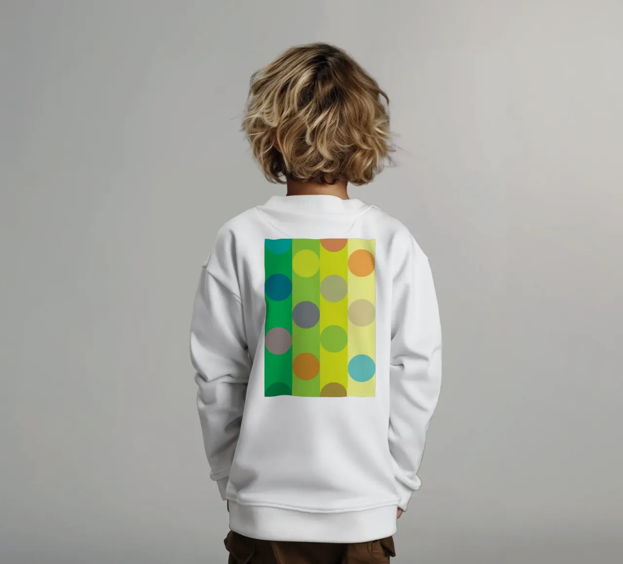 círculo puzzle fila sudadera para niño de xandrax