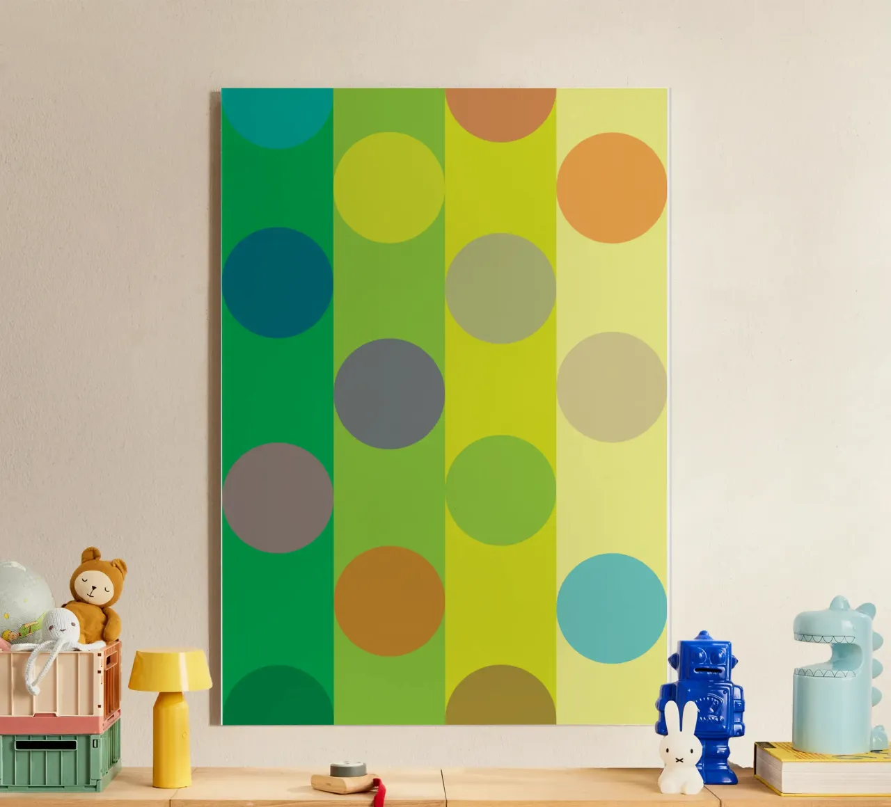 cerchio puzzle riga plexiglass da xandrax