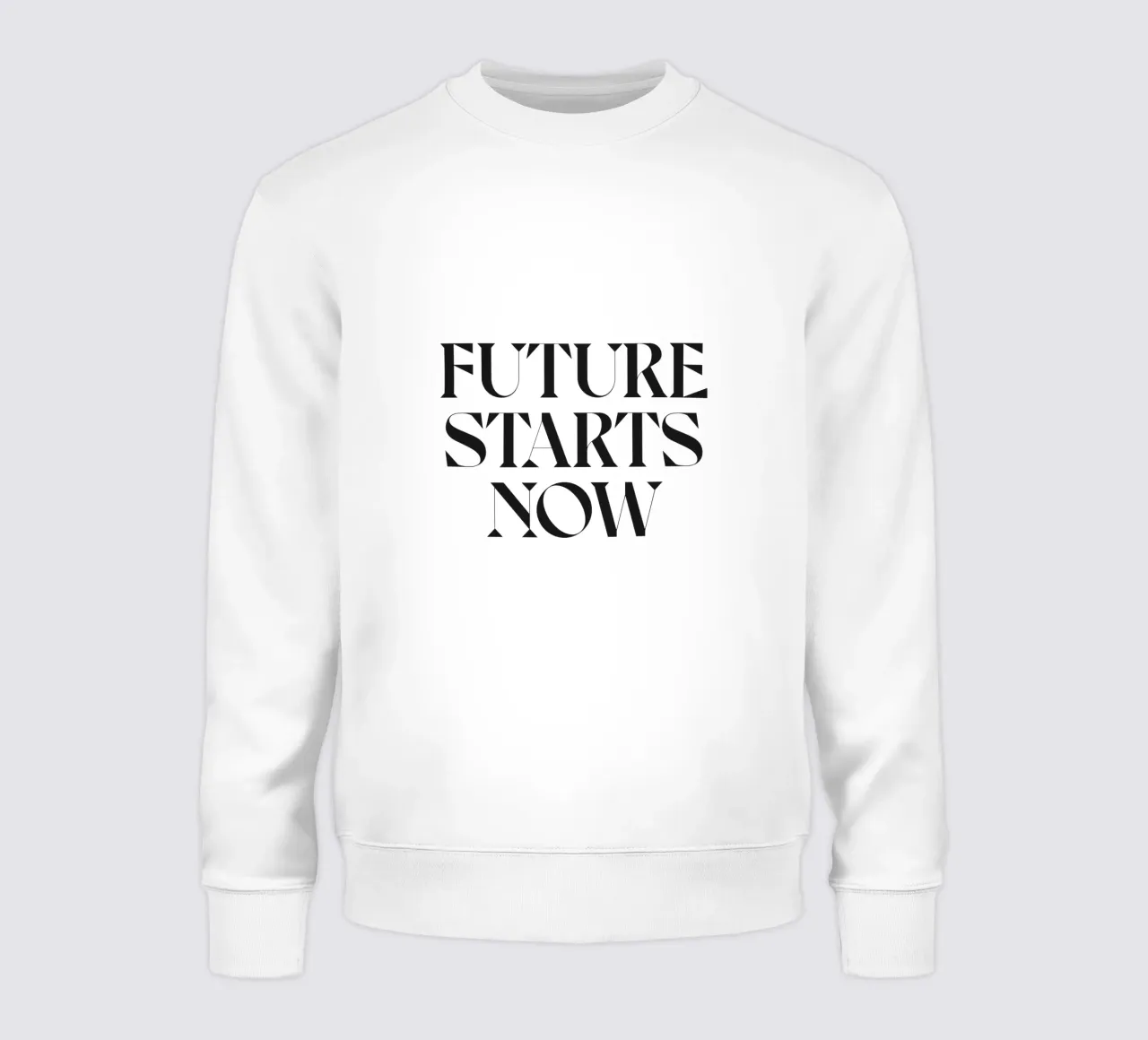 IL FUTURO INIZIA ADESSO felpa da n.4