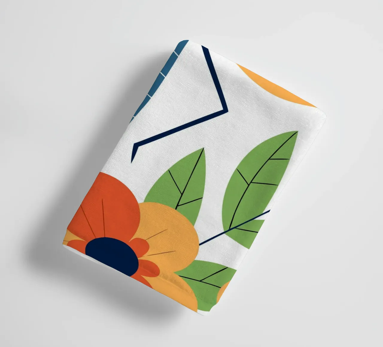 Blaue Libelle im Blumengarten Handtuch von PROTECT ANIMALS