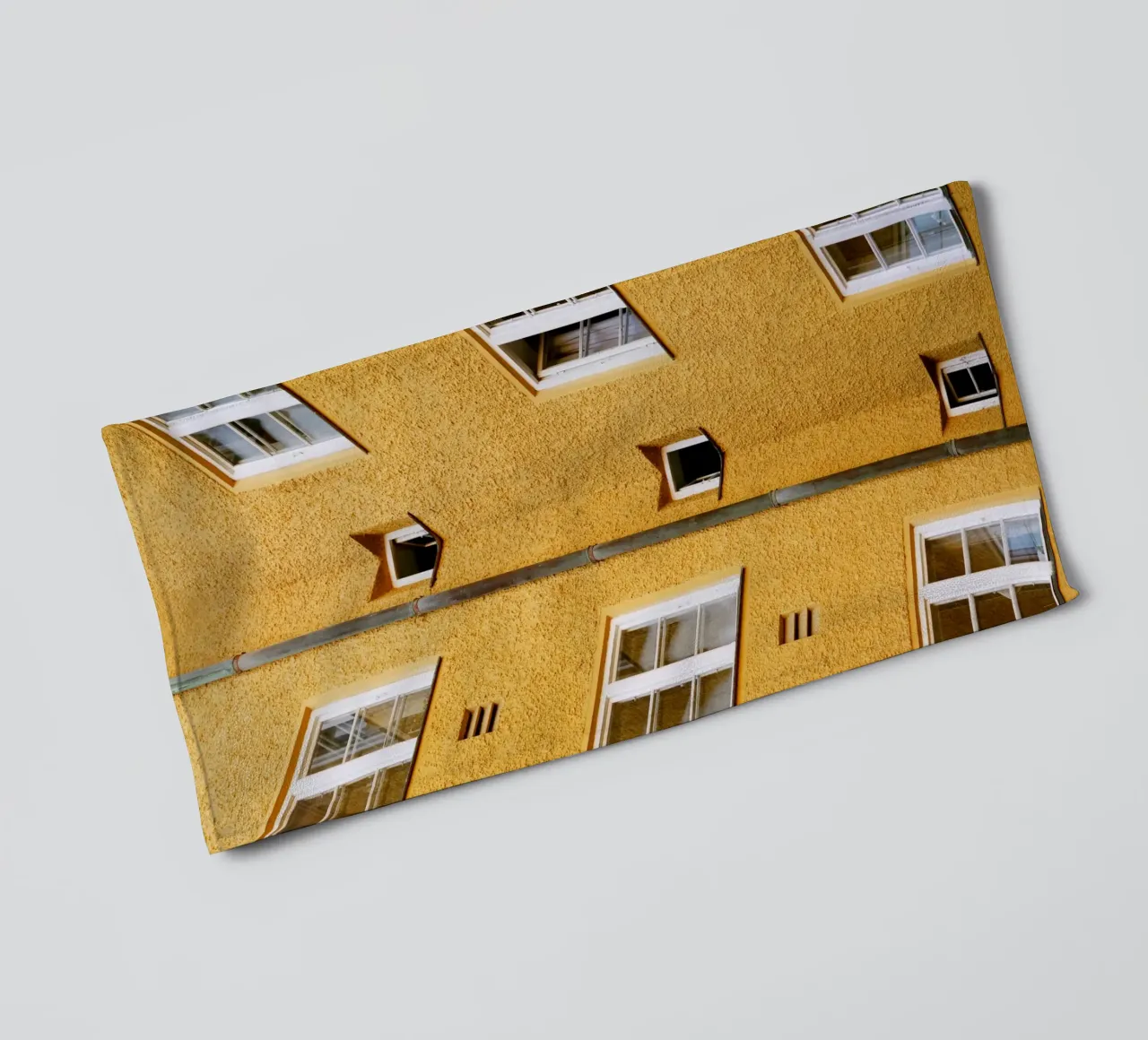 Window front in the Borstei neighbourhood in Munich towel by Borstei München