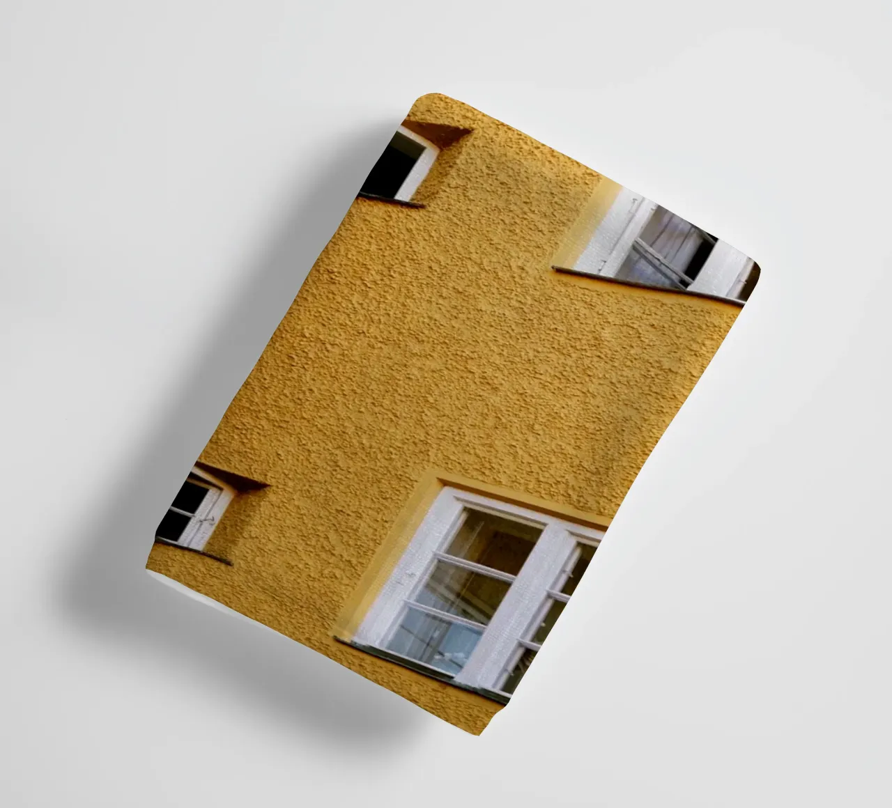 Window front in the Borstei neighbourhood in Munich towel by Borstei München