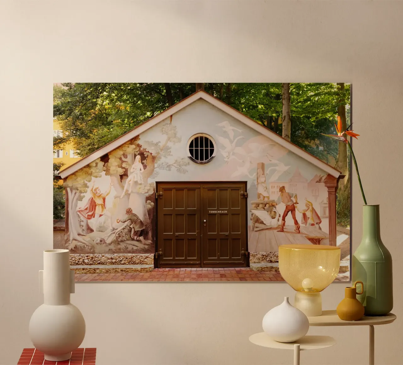 Quartiere Borstei Monaco di Baviera carta hahnemühle da Borstei München