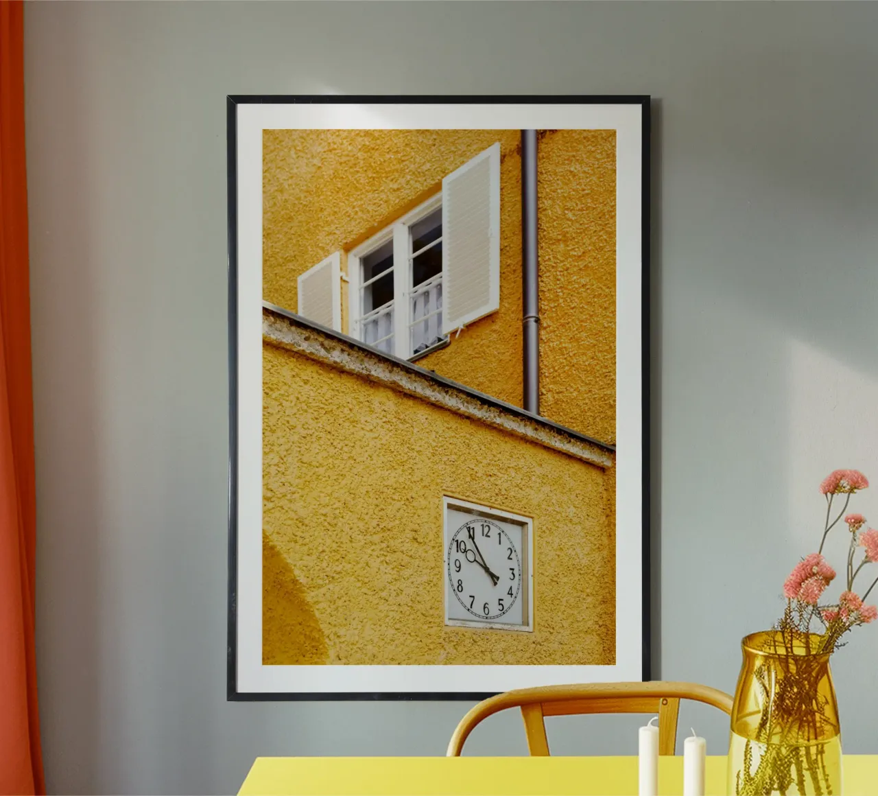 Architektur Detail im Borstei Viertel in München Poster von Borstei München