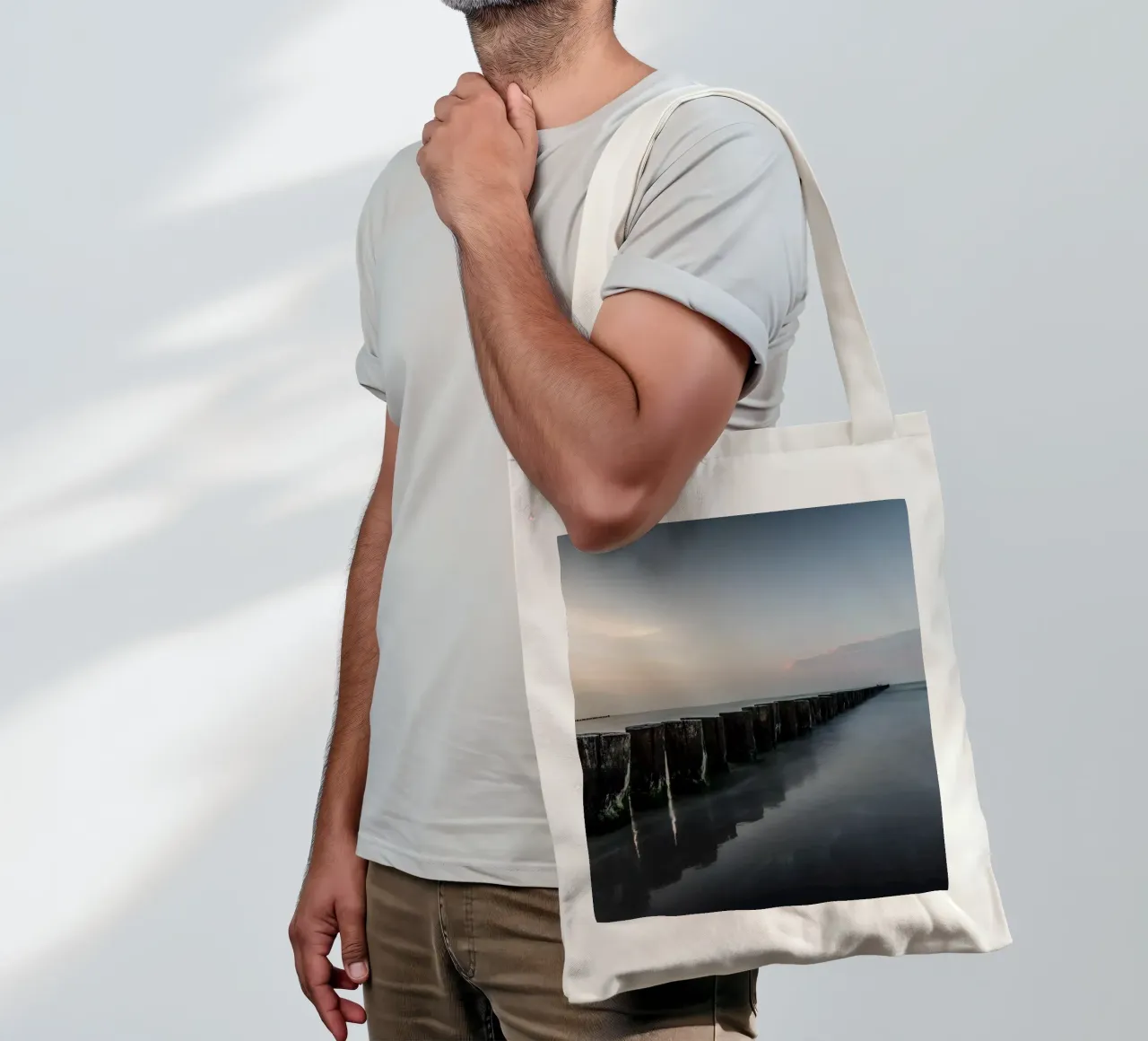 Ostseeküste tote bag by Fjöllart