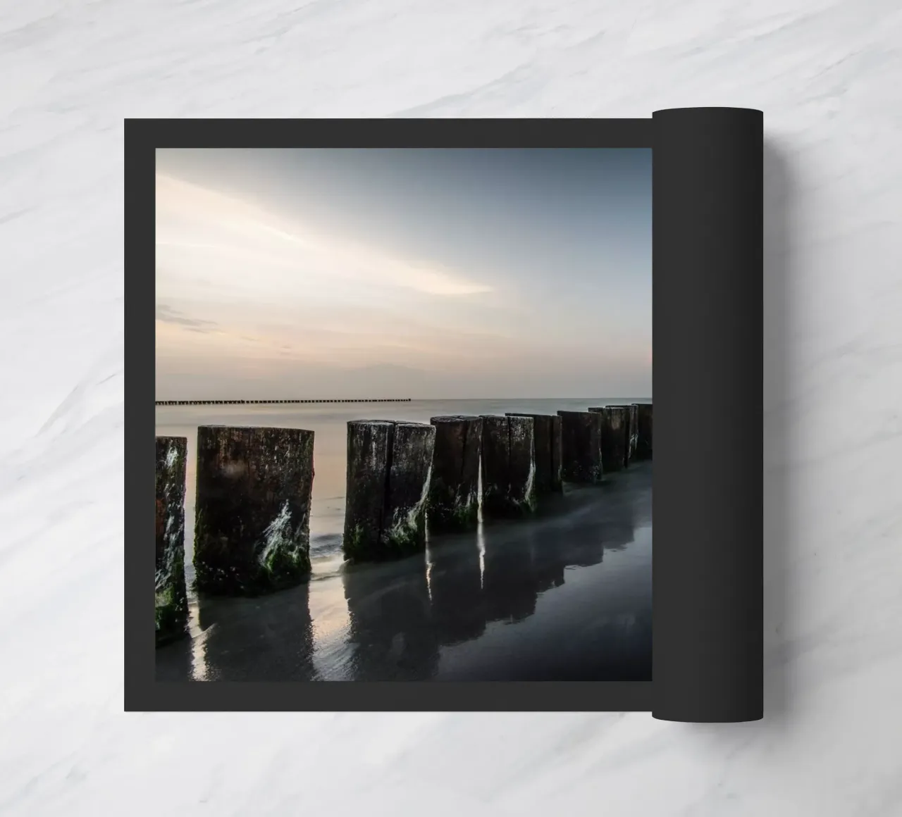 Ostseeküste doormat by Fjöllart