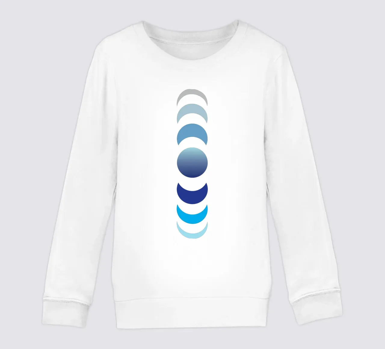 rotation de la vue de la lune sweat enfant de xandrax