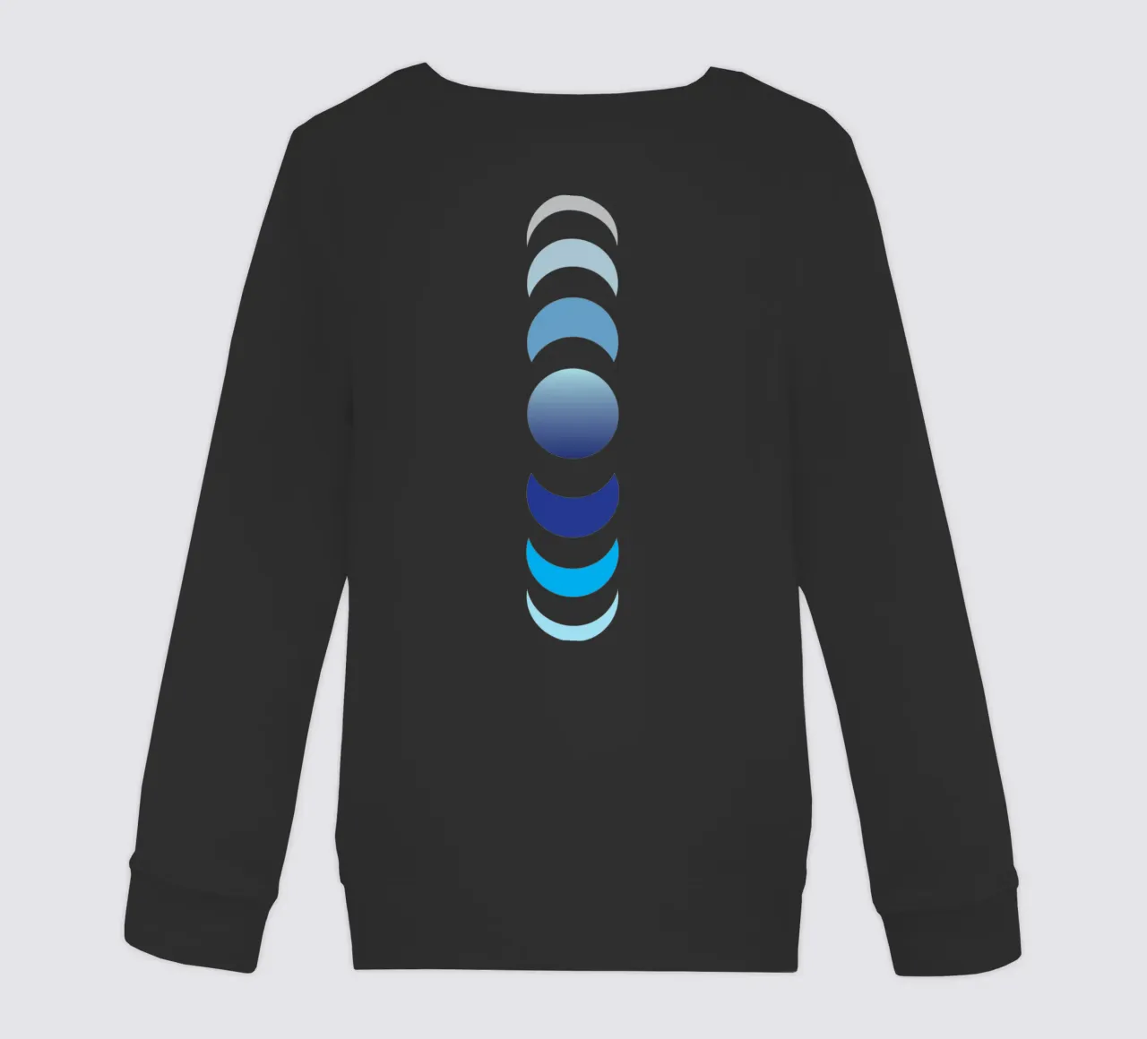 rotation de la vue de la lune sweat enfant de xandrax