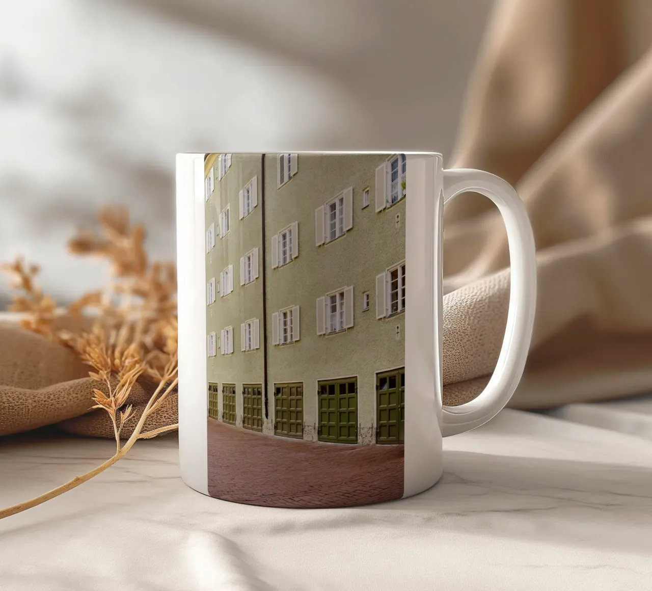 Quartiere Borstei a Monaco tazza in ceramica da Borstei München