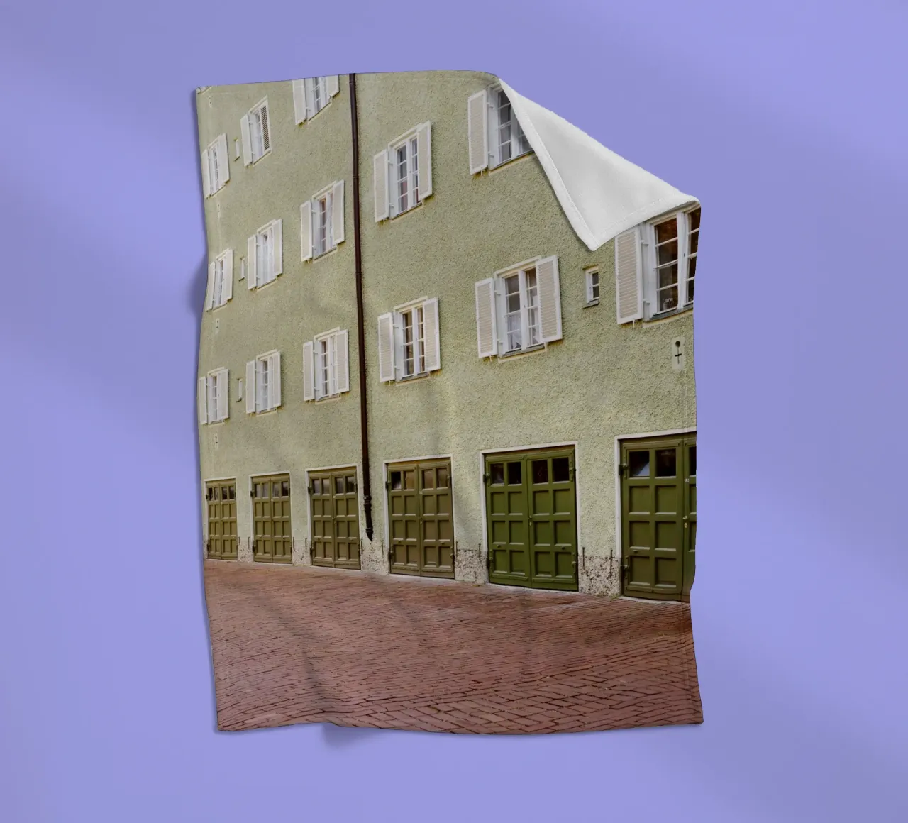Quartiere Borstei a Monaco coperta in pile da Borstei München