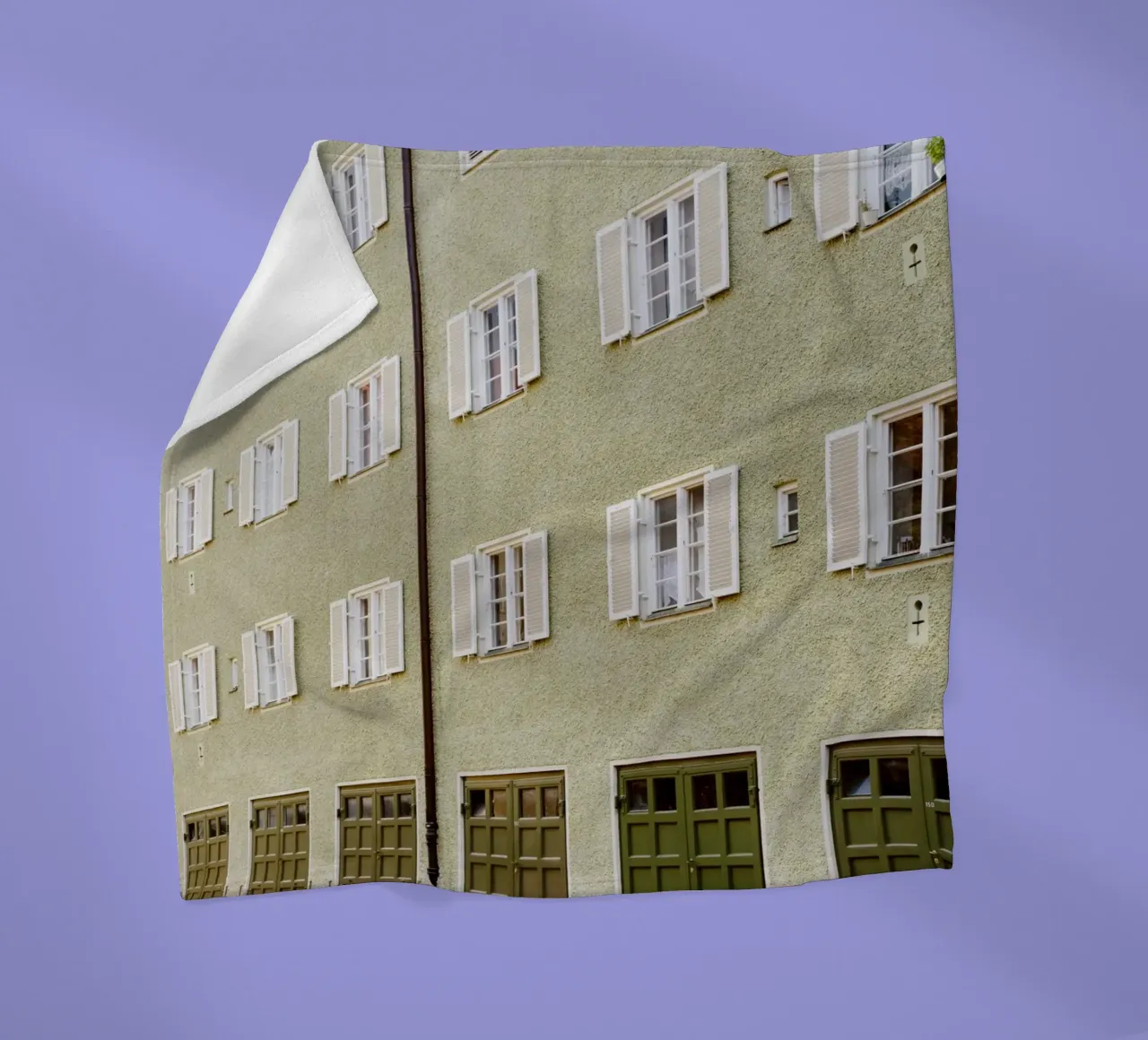 Quartiere Borstei a Monaco coperta in pile da Borstei München