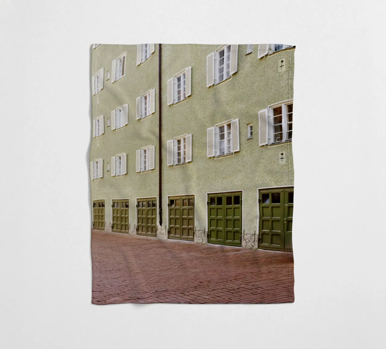 Quartiere Borstei a Monaco coperta in pile da Borstei München