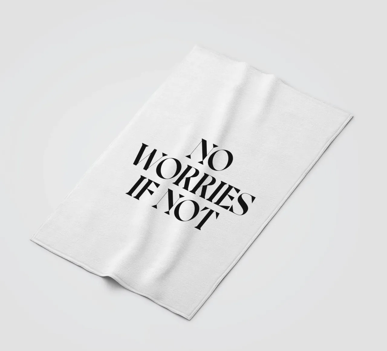 NON C'È DA PREOCCUPARSI SE NON coperta in pile da n.4