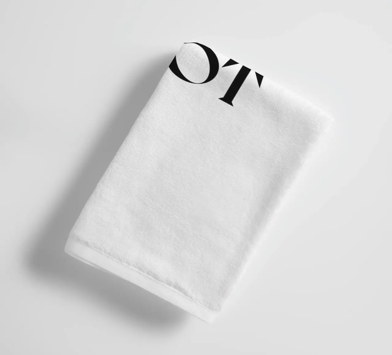 GEEN ZORGEN ALS DAT NIET ZO IS badhanddoek van n.4