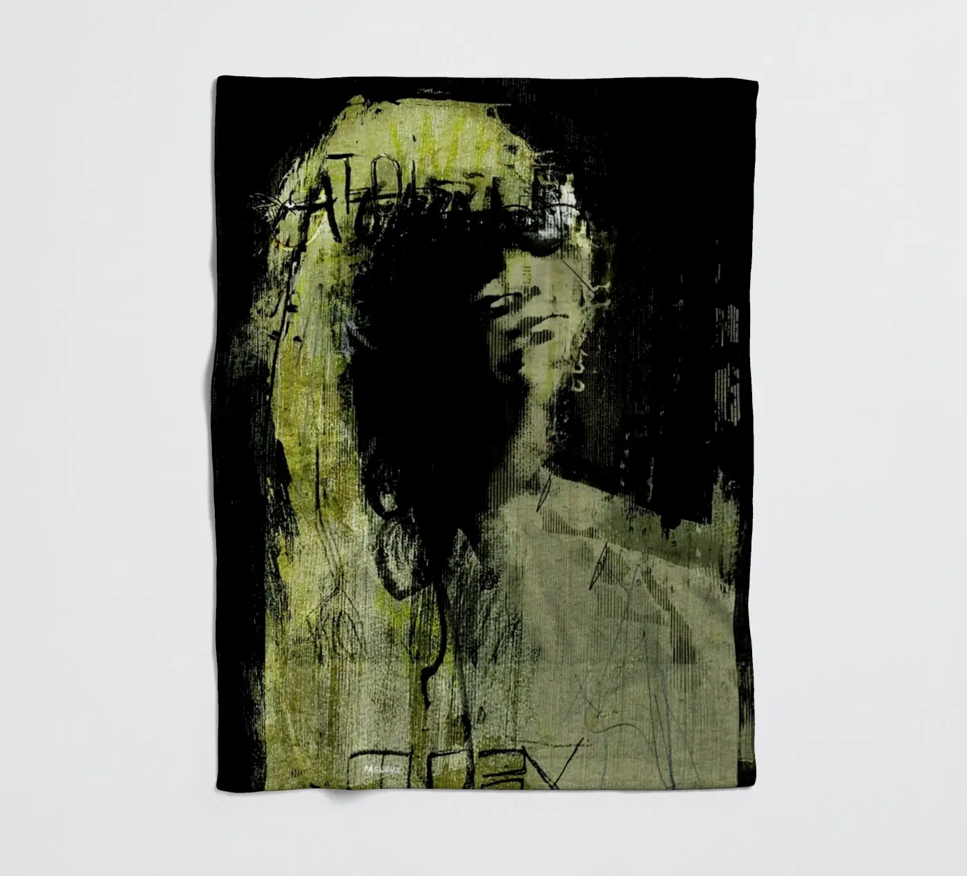 Respire Encore Fleecedecke von Sandrine Pagnoux
