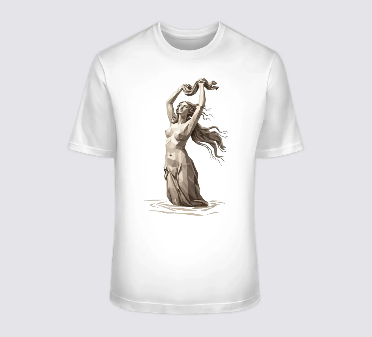 Venus Rising Lowpoly t-shirt da Low Profile