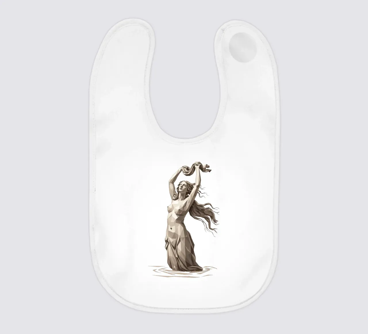 Venus Rising Lowpoly bavaglino da Low Profile