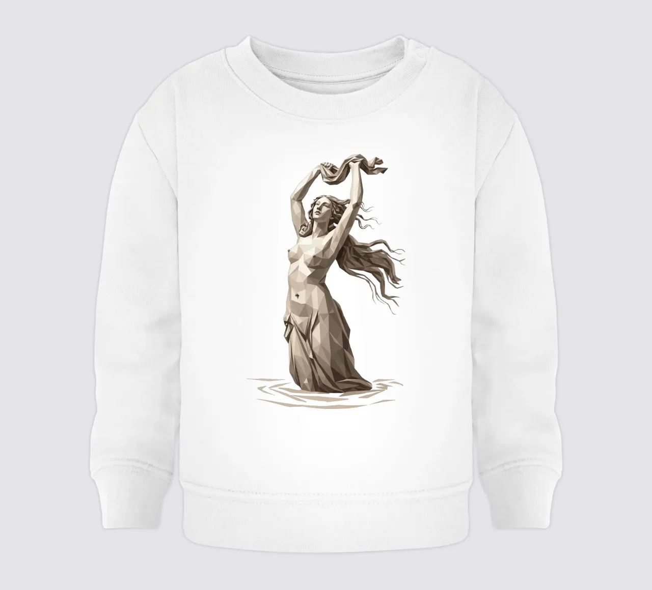 Venus Rising Lowpoly felpa neonato da Low Profile