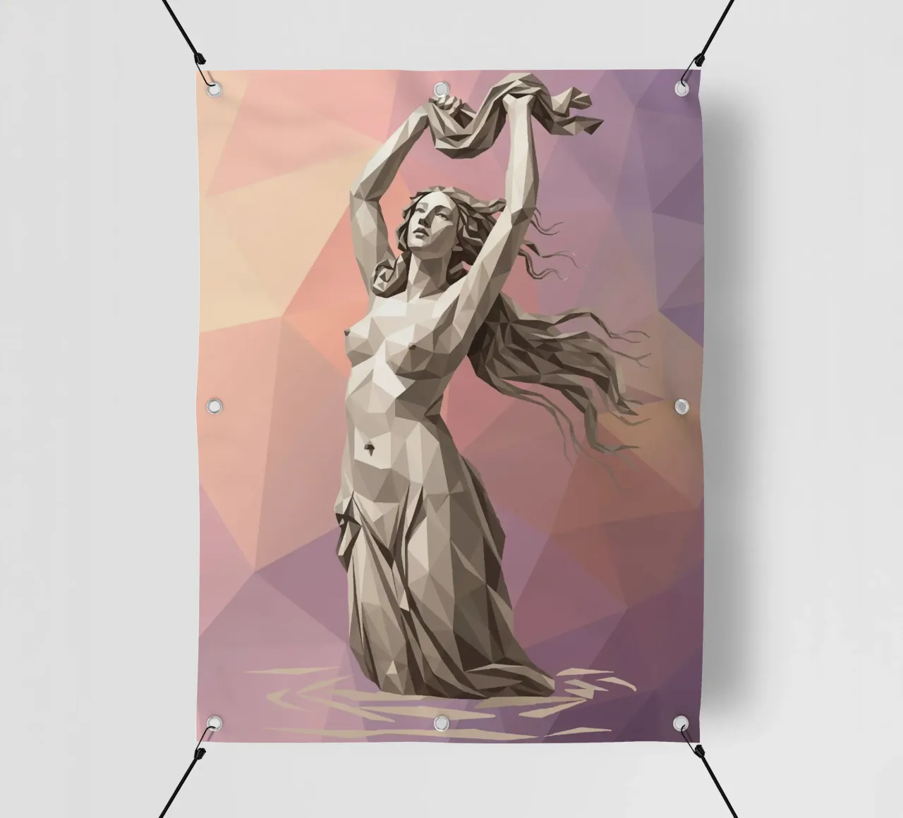 Venus Rising Lowpoly telo in pvc da Low Profile