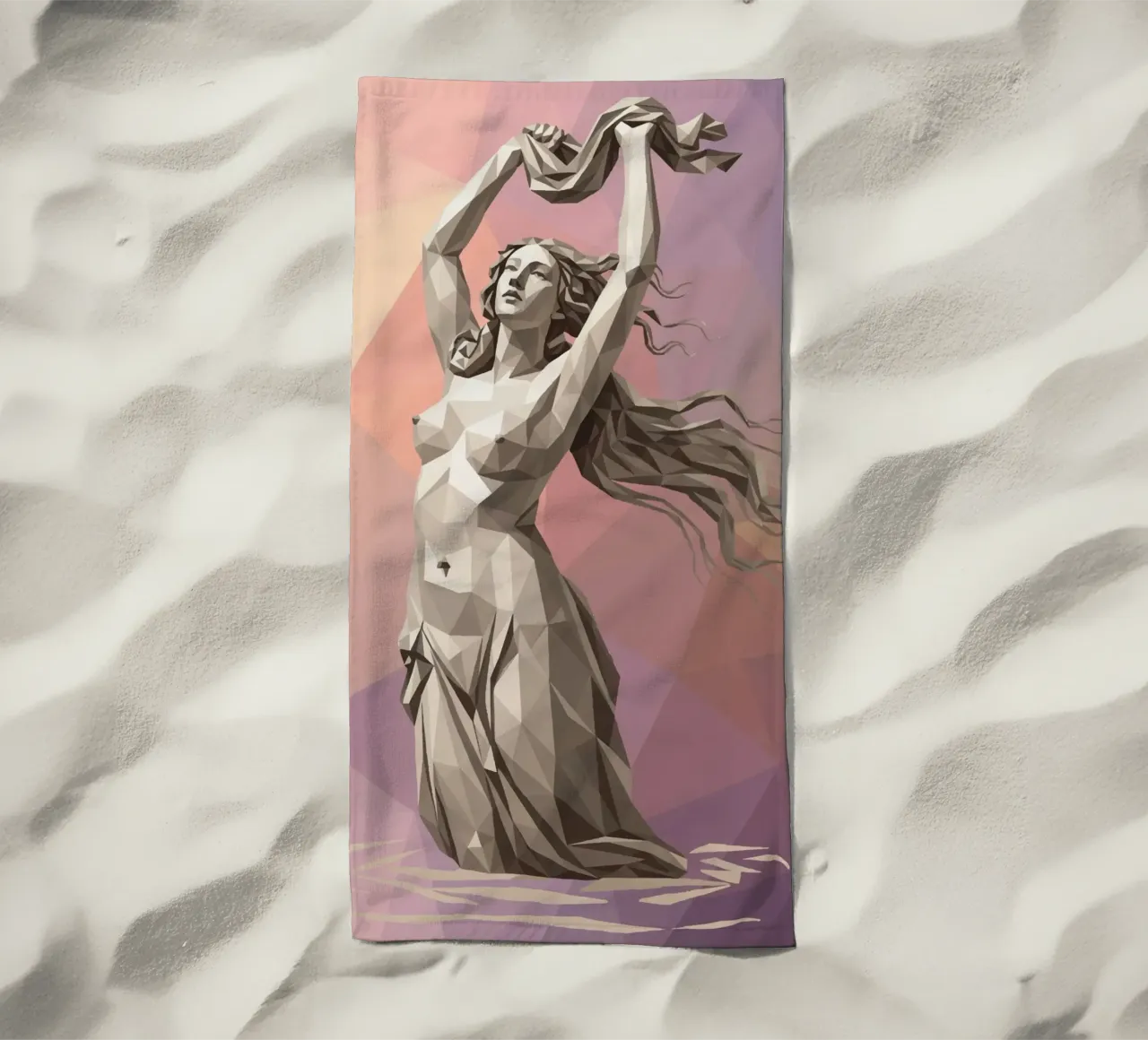 Venus Rising Lowpoly telo mare da Low Profile