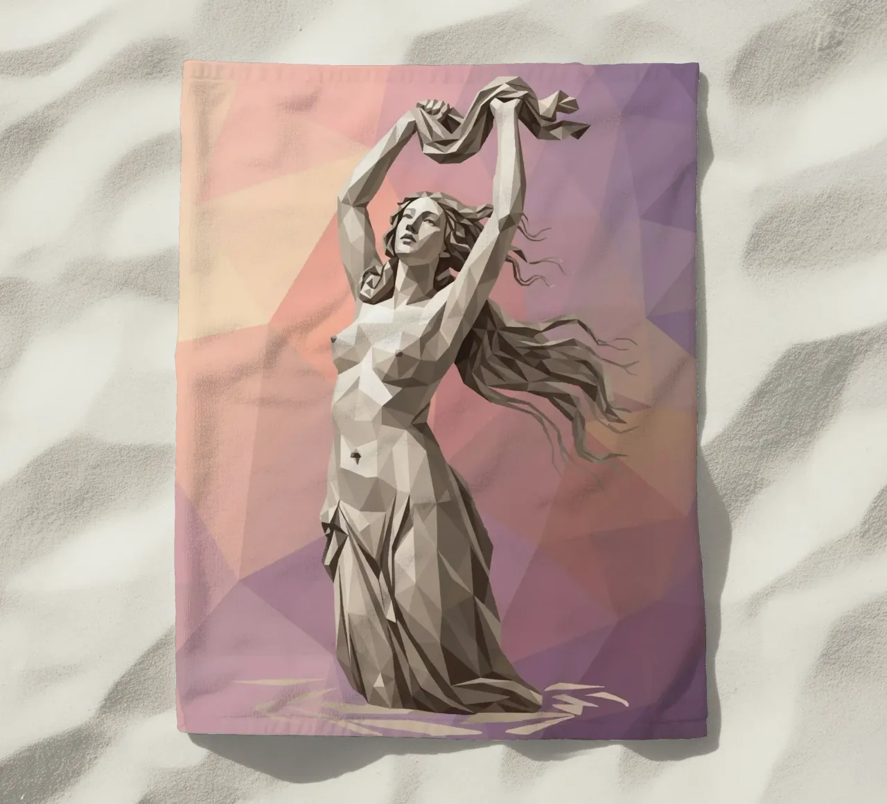 Venus Rising Lowpoly telo mare da Low Profile