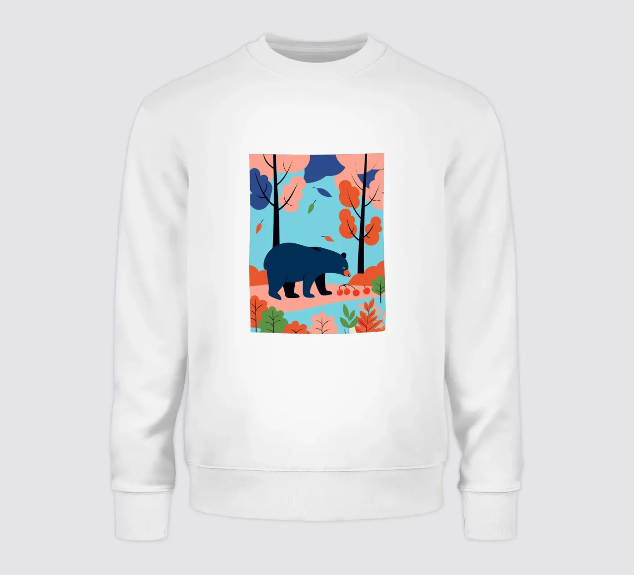 Bear in the Autumn Forest sweatshirt by PROTECT ANIMALS