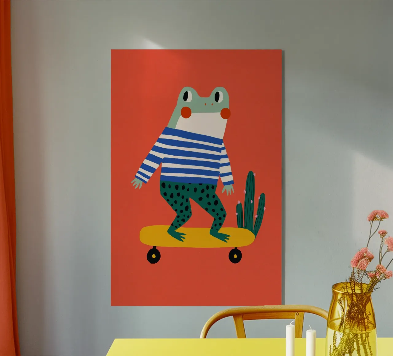 Skating Frog plexiglass da treechild