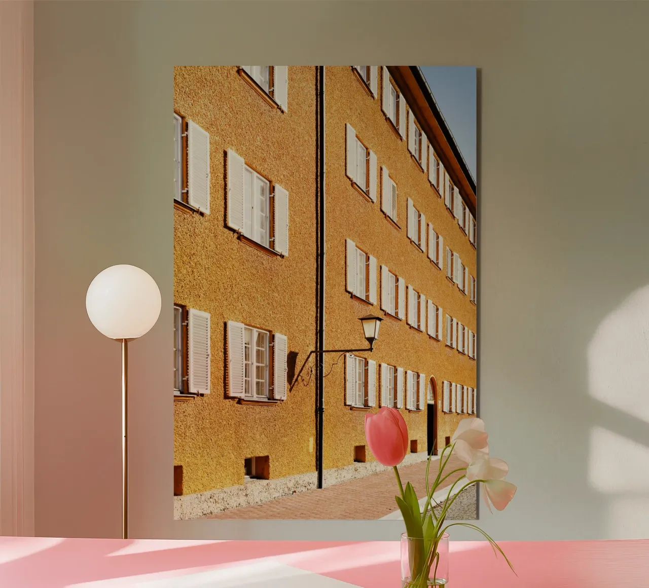 Quartiere Borstei Monaco di Baviera alluminio dibond da Borstei München