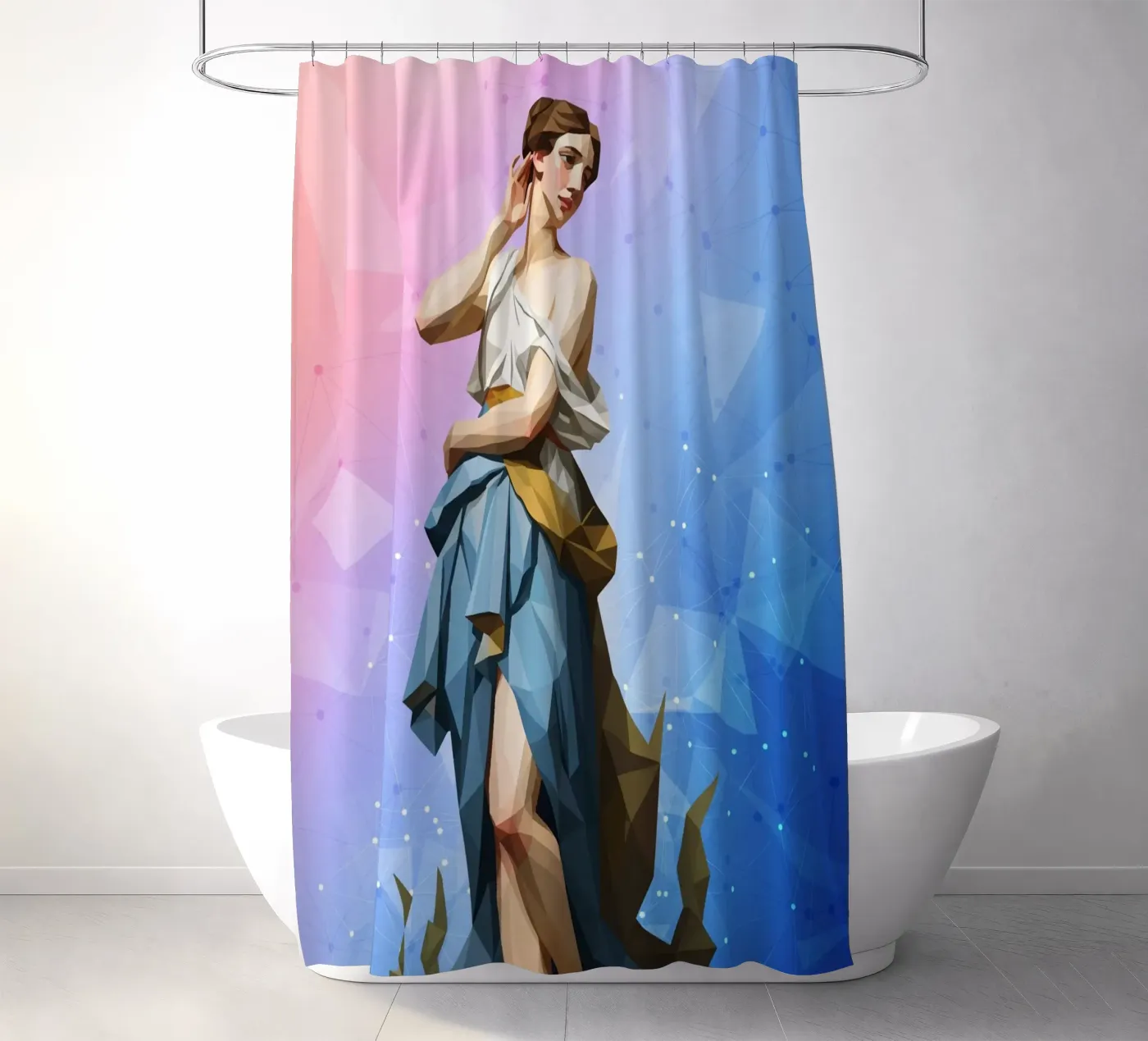 Echo douchegordijn van Low Profile