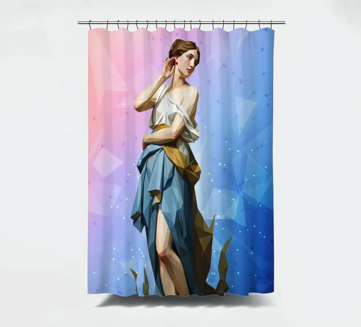 Echo douchegordijn van Low Profile