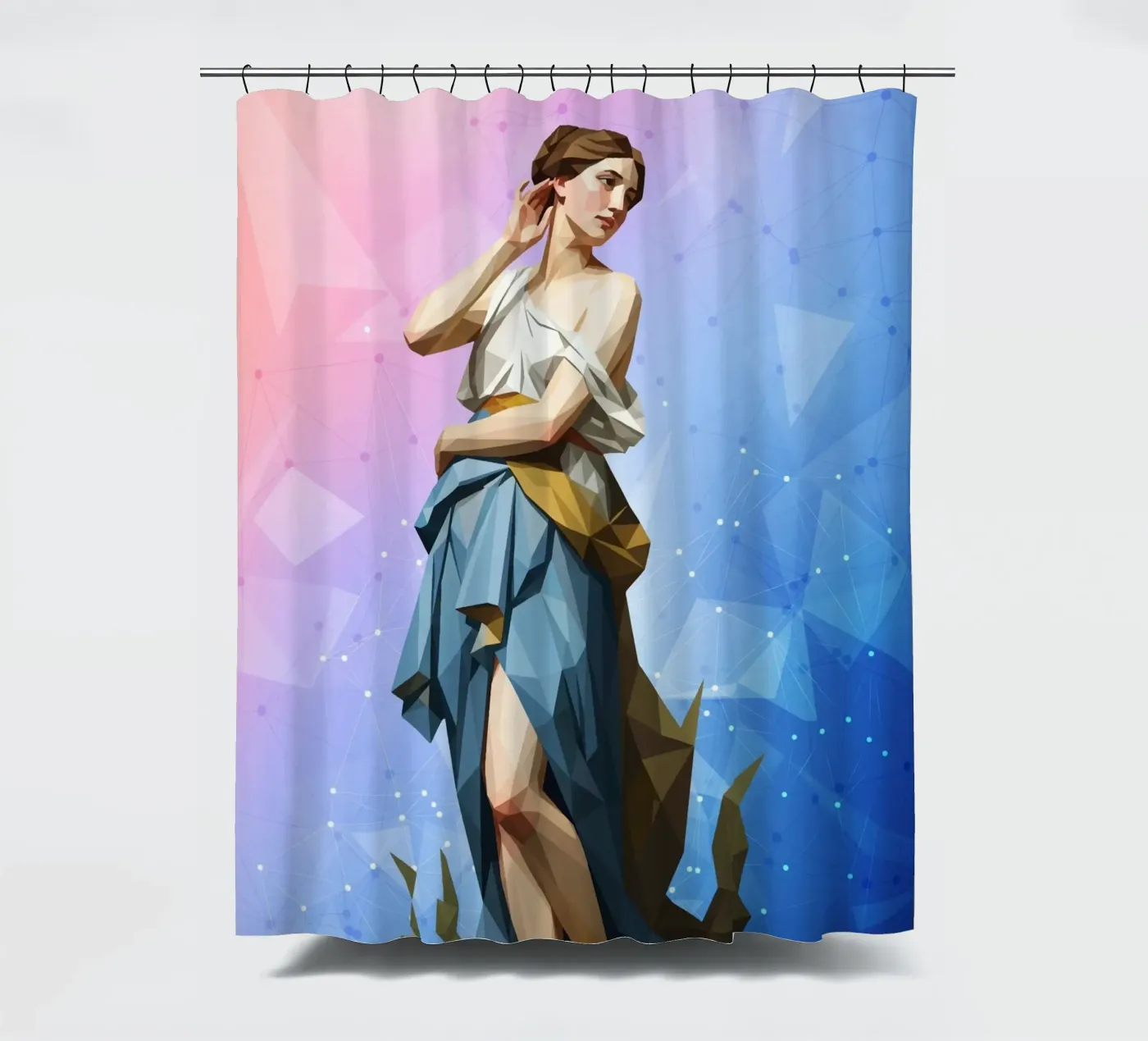 Echo douchegordijn van Low Profile