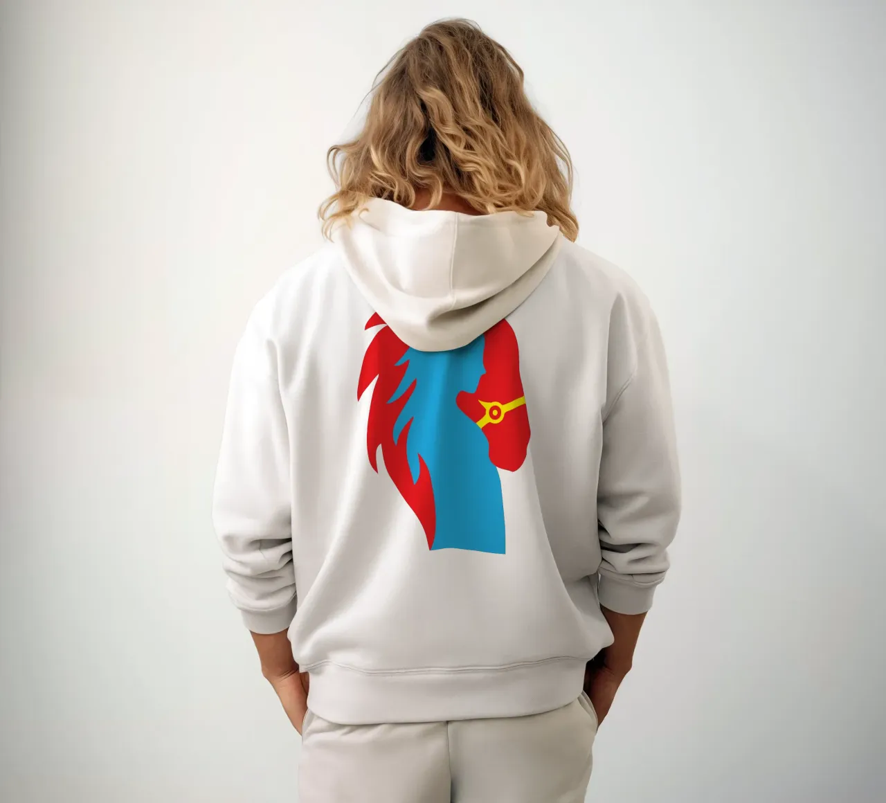 donne e cavallo felpa con cappuccio da xandrax