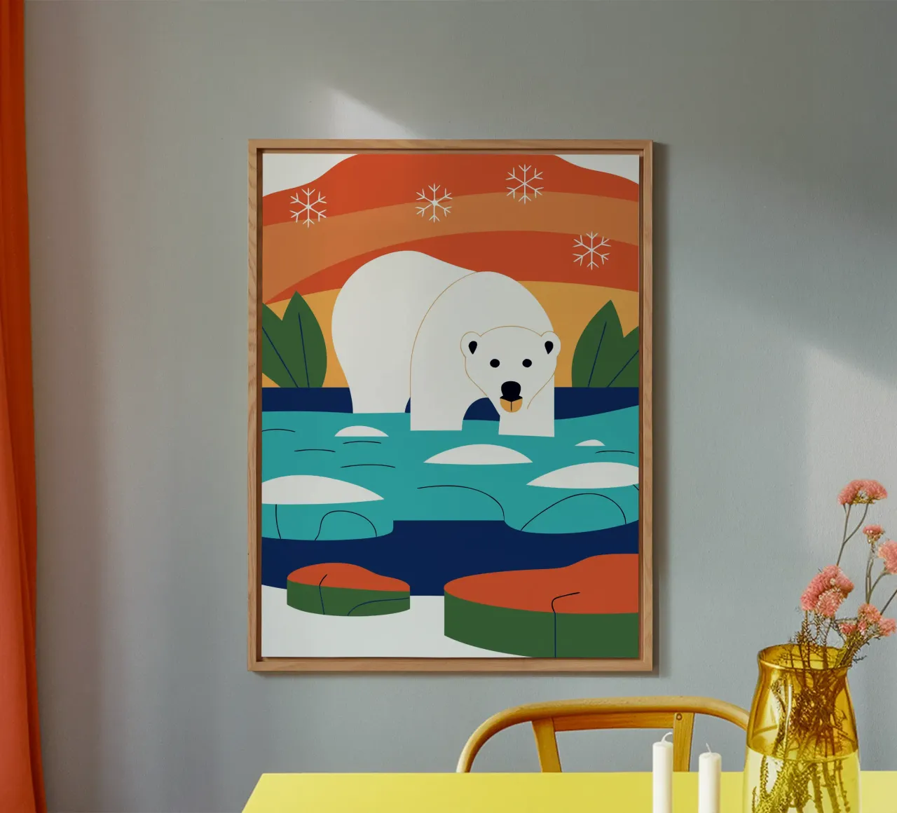 Orsi polari in inverno pannello forex da PROTECT ANIMALS