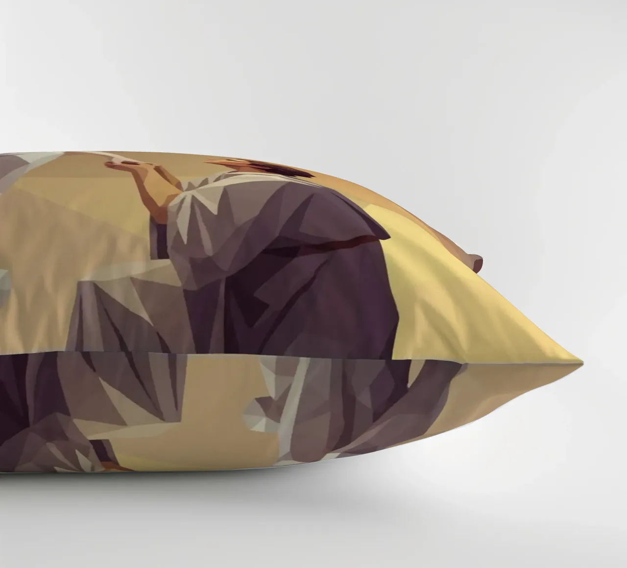 Pigmalione e Galatea Lowpoly cuscino da Low Profile