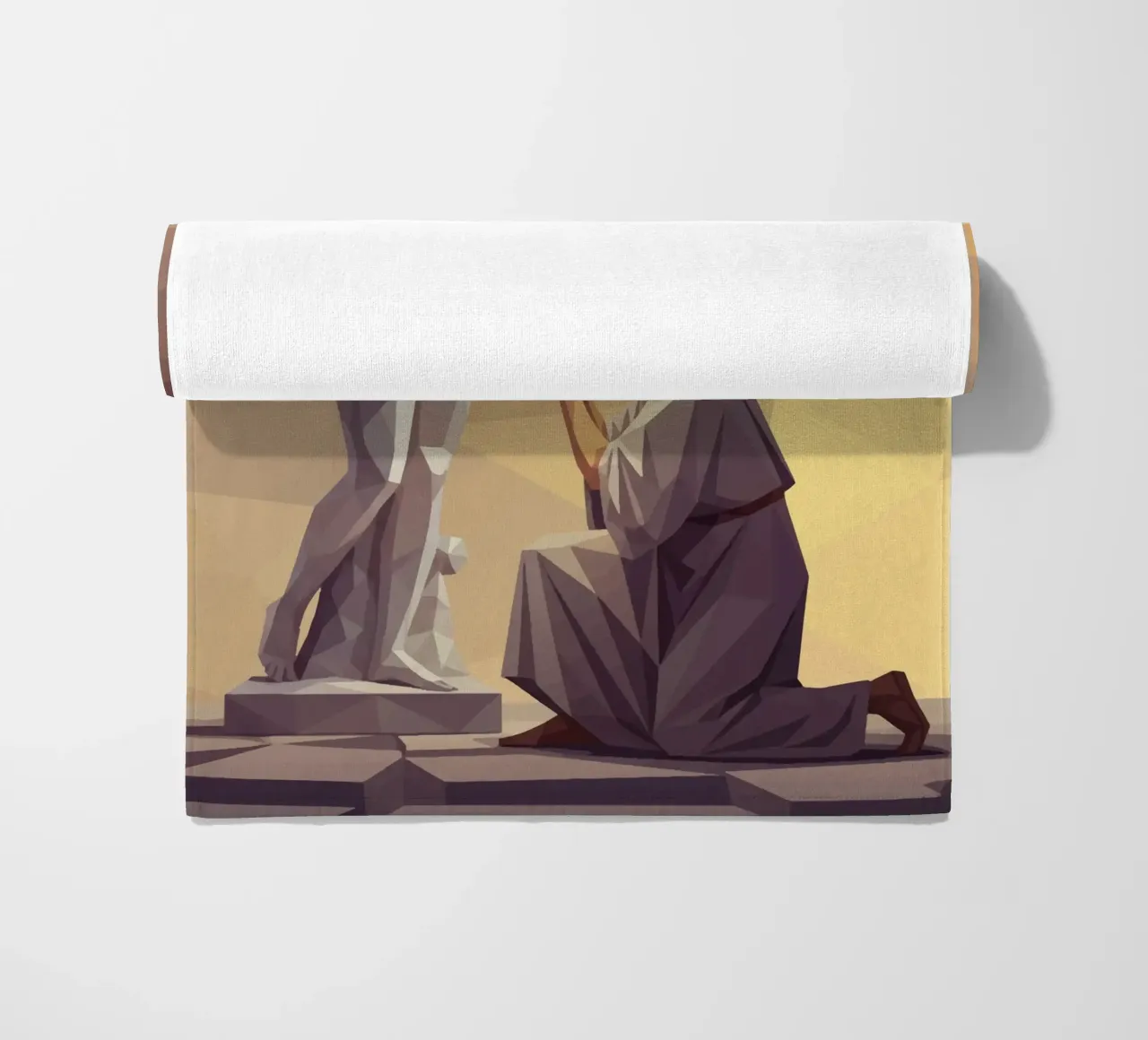 Pigmalione e Galatea Lowpoly telo mare da Low Profile