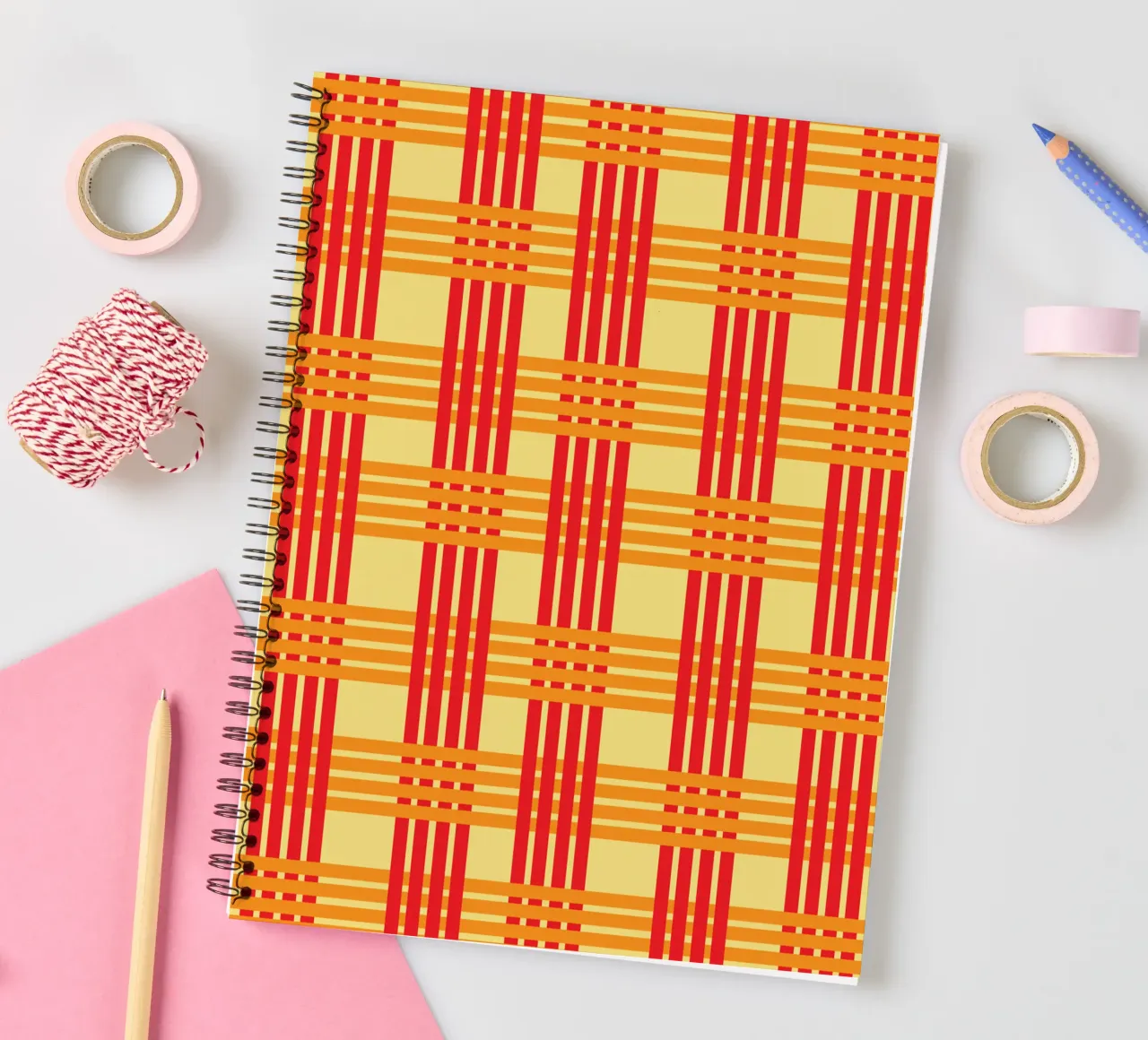 webbing line creation spiral notebook by xandrax