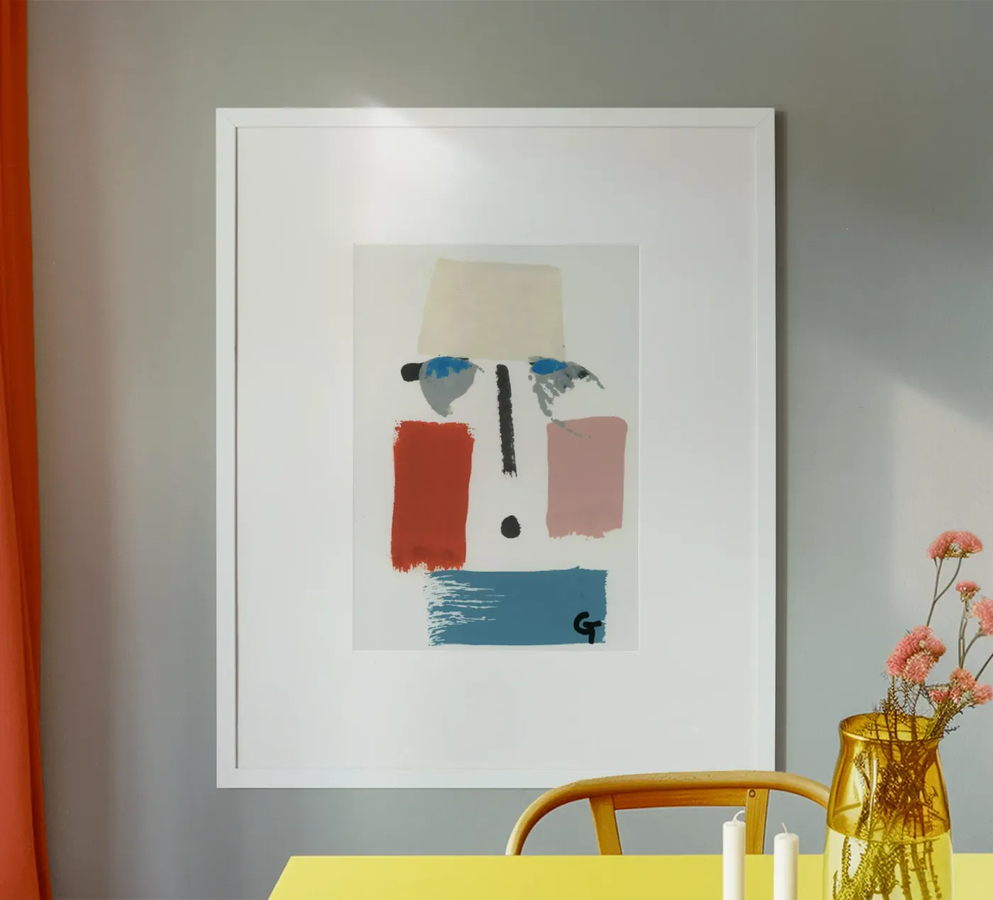 Oval face 2 poster by gtobonart