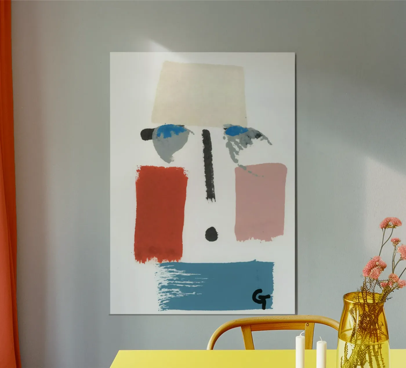 Oval face 2 poster by gtobonart