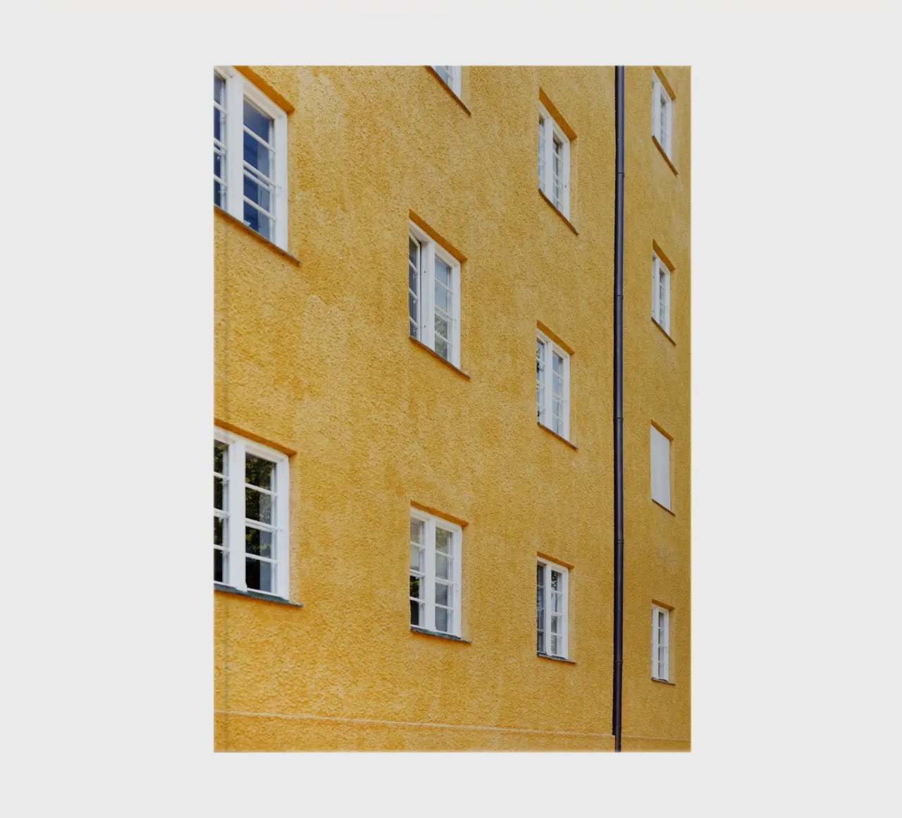 House front in the Borstei neighbourhood in Munich notebook by Borstei München