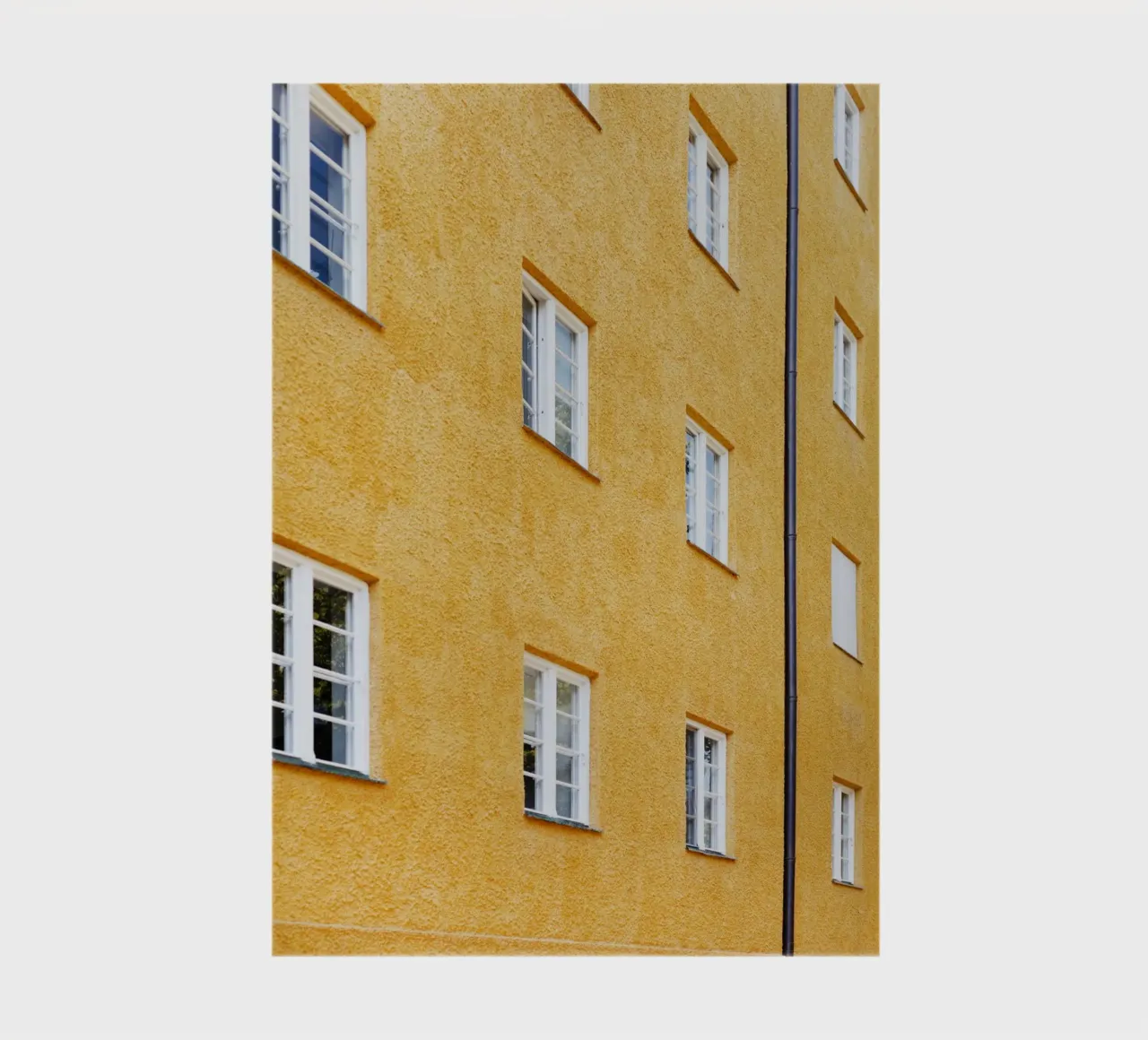 House front in the Borstei neighbourhood in Munich notebook by Borstei München
