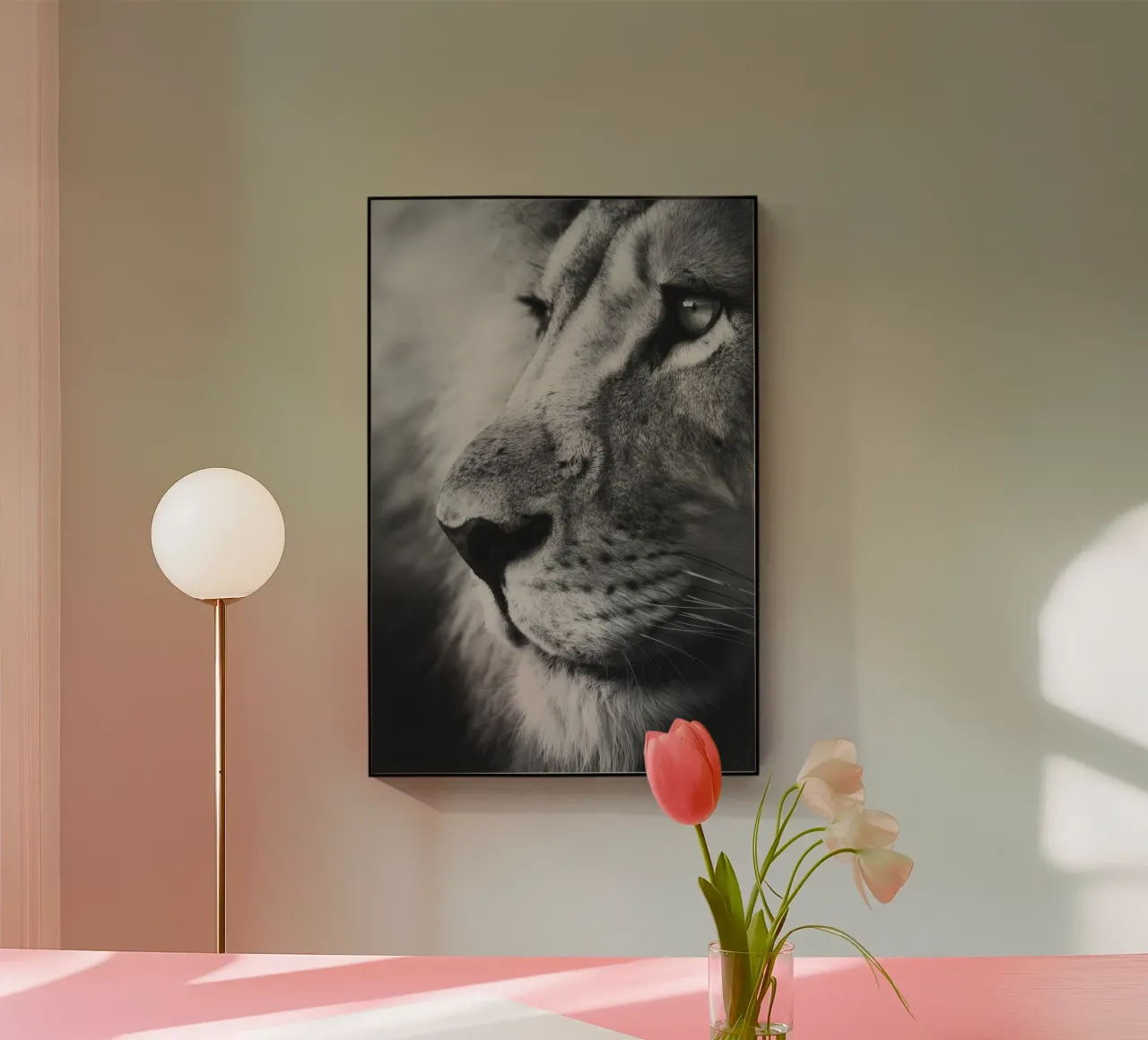 Old Lion plexiglass da treechild