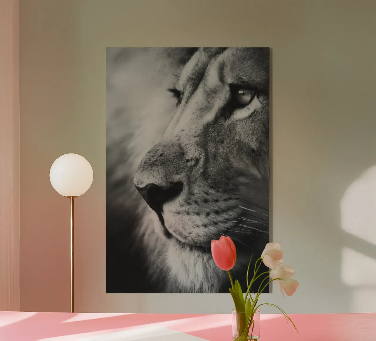 Old Lion plexiglass da treechild