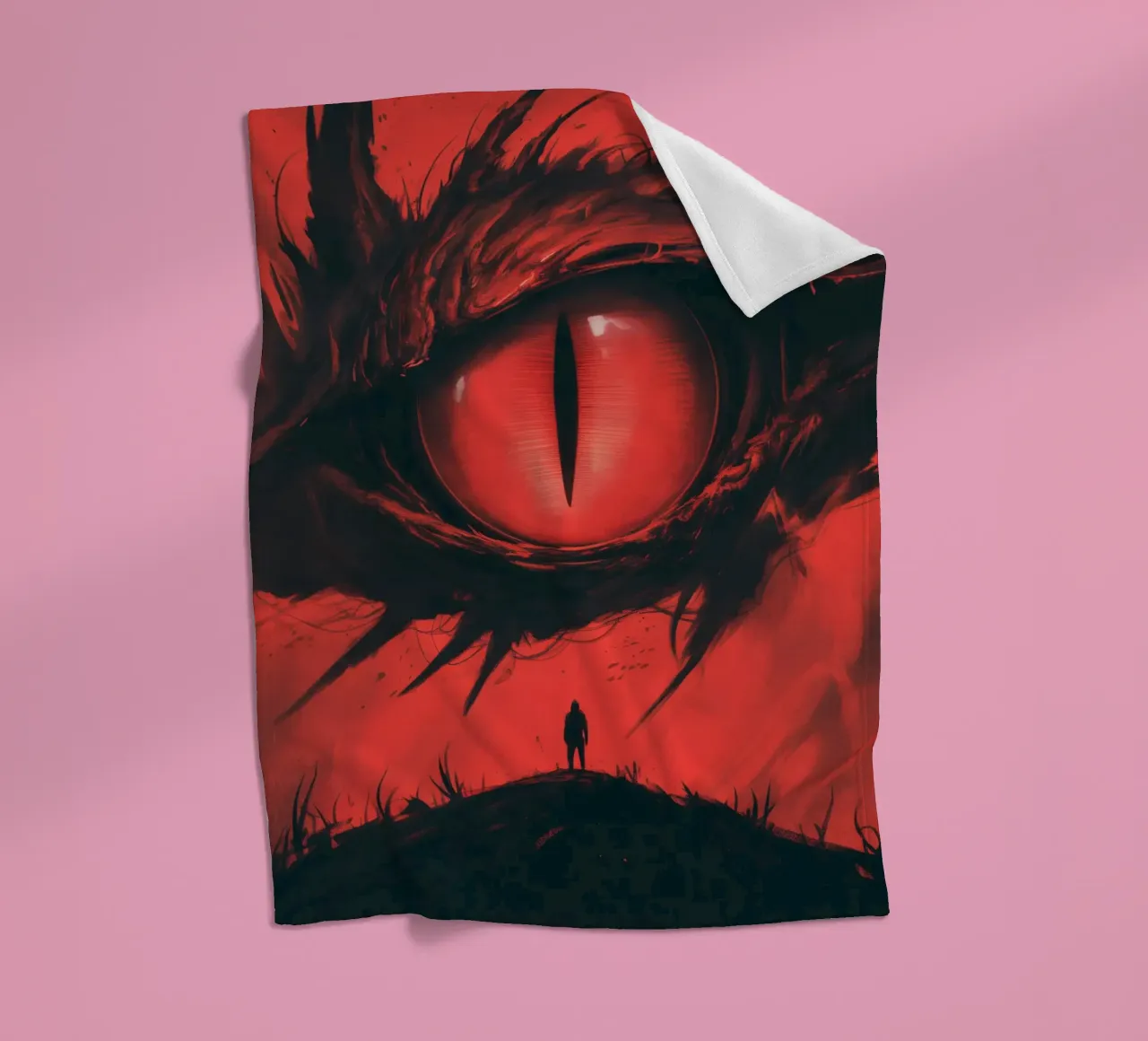 L'occhio del drago - Confronto nell'ombra coperta in pile da Plain Thoughts
