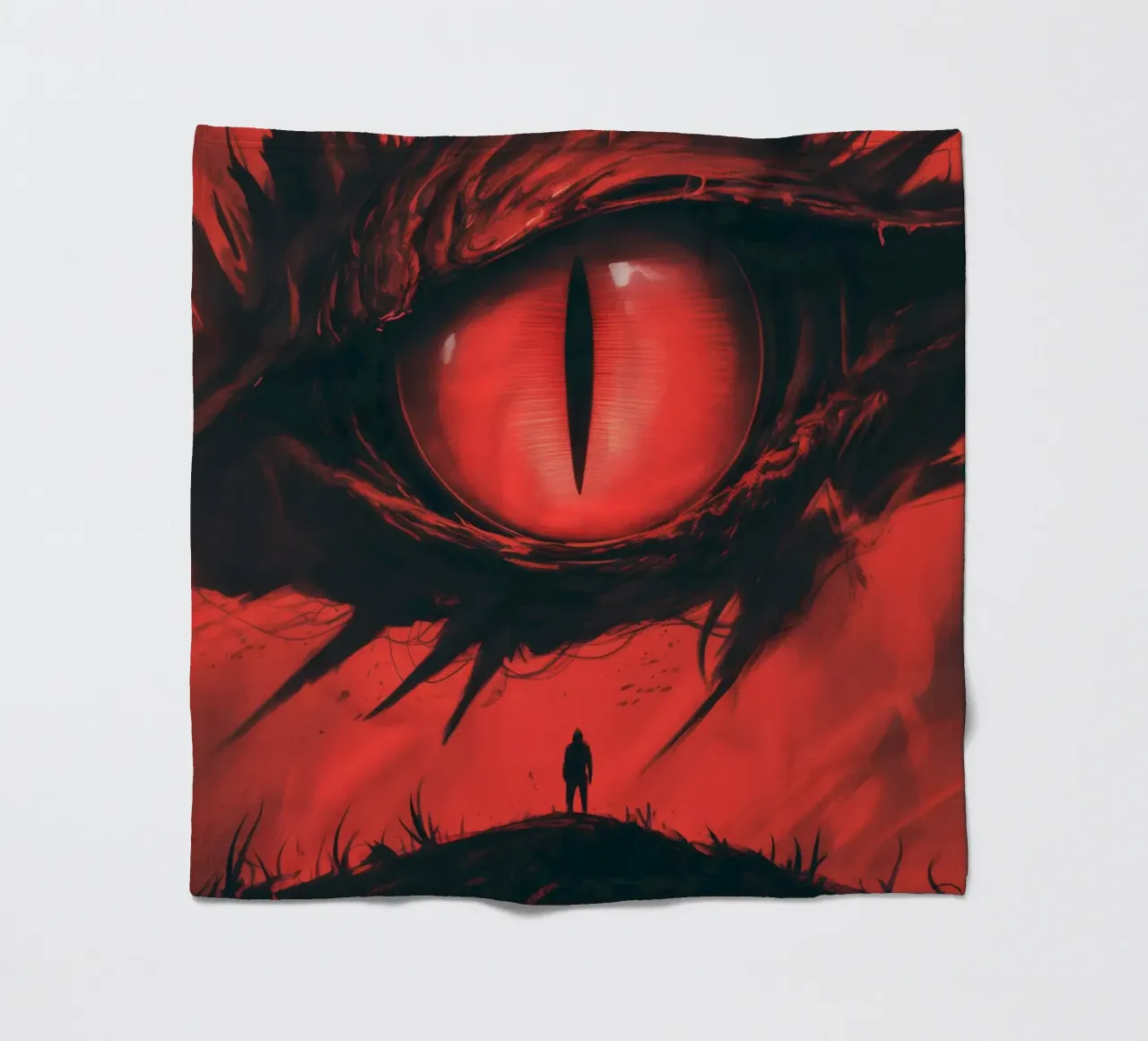 L'occhio del drago - Confronto nell'ombra coperta in pile da Plain Thoughts