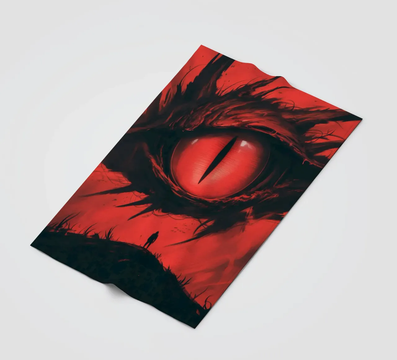 L'occhio del drago - Confronto nell'ombra coperta in pile da Plain Thoughts