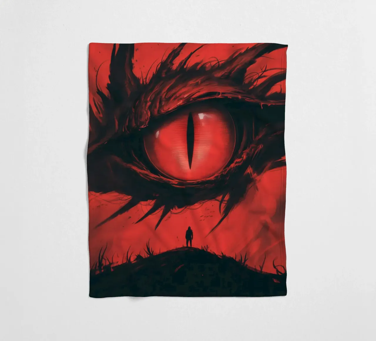 L'occhio del drago - Confronto nell'ombra coperta in pile da Plain Thoughts
