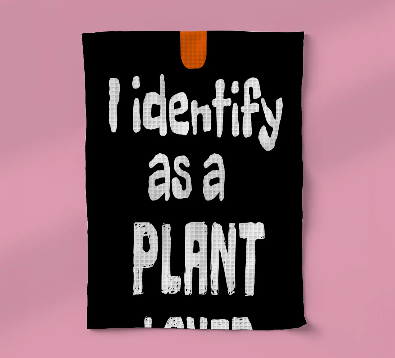 I identify as a plant lover canovaccio da cucina da mygreenvalue