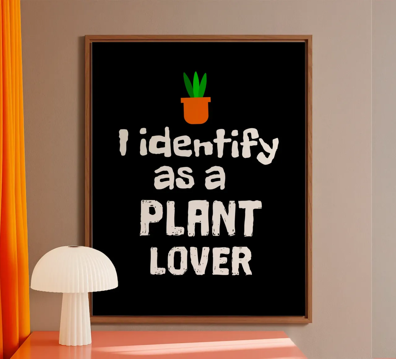 I identify as a plant lover alluminio dibond da mygreenvalue